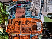 info  was ist los Säule