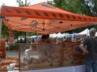 marketday  Bäckerstand am Markttag