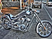 bike jackson  viele Harleys in Jackson Hole