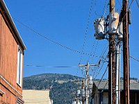 gasse  Seitenstrasse in Jackson Hole