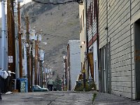 usaynp0197  Seitenstrasse in Jackson Hole