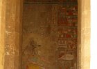 koeniginnen 40 Hatschepsut  gut erhaltene Tempelmalerei : Egypt, Hatschepsut, Luxor, Memnon