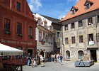 cz21  Gassenflai in Krumlov