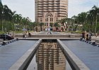 DSC 0109  Gebäudespiegelung : Kuala Lumpur, Malaysia, Reisefoto, Fotodokumentation, Petrona Tower, Merana Tower