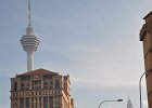 DSC 0484  Blick aus China Town auf Merana und Petronas Tower : Kuala Lumpur, Malaysia, Reisefoto, Fotodokumentation, Petrona Tower, Merana Tower