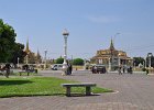 DSC 0270  Blick zum Königspalast : Kambodscha, Pnom Penh, Fotodokumentation, Reisebericht.