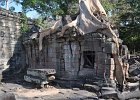 DSC 0298  Kapelle fest im Griff : Angkor, Preah Khan, Kambodscha, Reisefoto, Fotodokumentation, Tempel