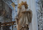 DSC 0838  Heiligenstatue : Stift Kremsmünster, Kremsmünster, Oberösterreich, Austria, Kirche, Fotodokumentation, Kirchenfoto