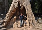 taprohm19  zum Beweis habe ich mich ablichten lassen : Kambodscha, Angkor, Ta Prohm
