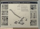 P3067821  Infotafel Grabstätte Tutankhamen : King Valey, Egypt, Luxor, Fotodokumentation