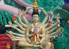 kohsamui028  indische Gottheit : Thailand, Koh Samui, Tempel, Wat, Religion, Buddha, Hindu