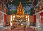 kohsamui034  Tempelinneres mit Buddha : Thailand, Koh Samui, Tempel, Wat, Religion, Buddha, Hindu